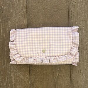 Stoney Clover Lane Lavender Ruffle Jewelry Roll